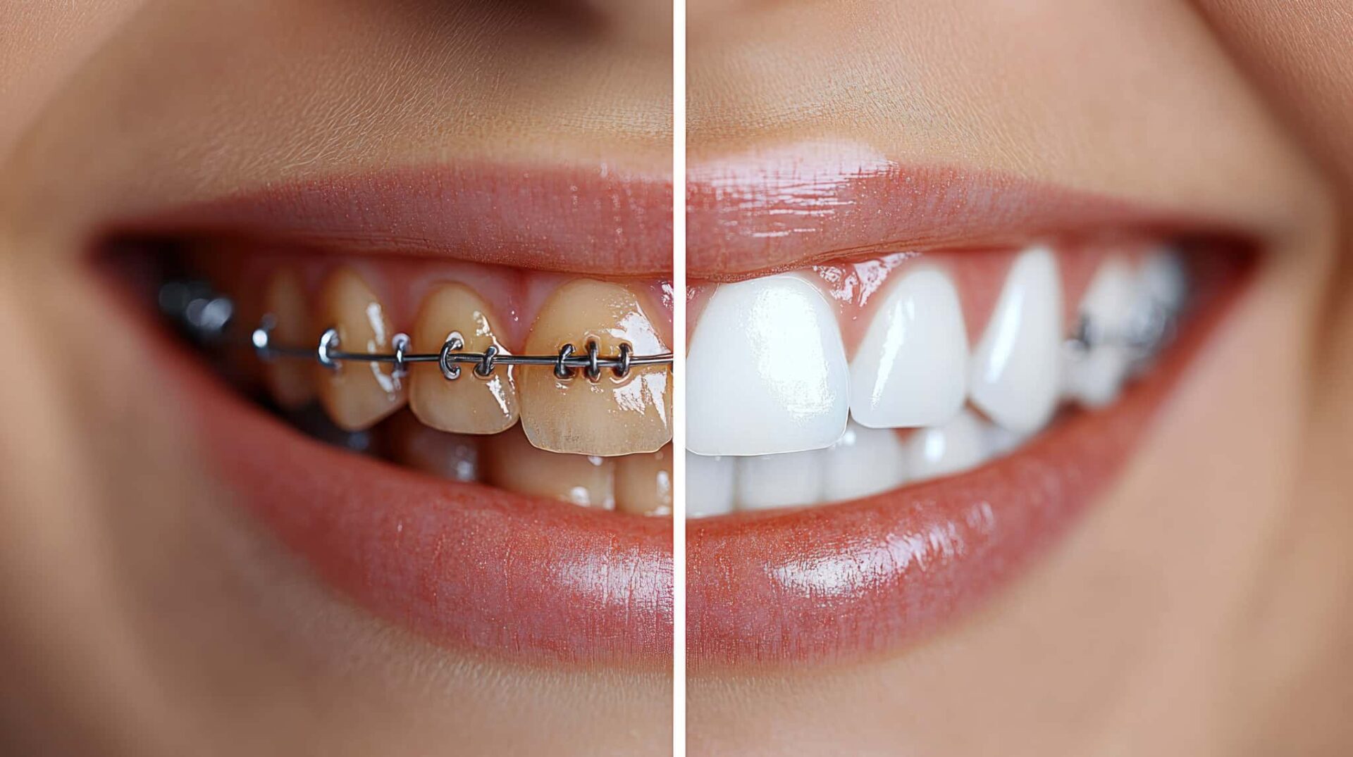 審美歯科治療の前後のイメージ