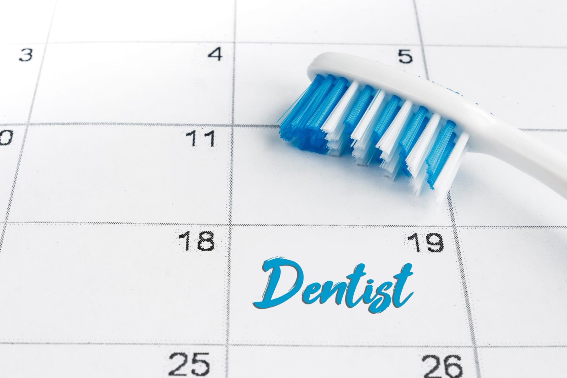 歯医者でクリーニングを受ける頻度イメージ