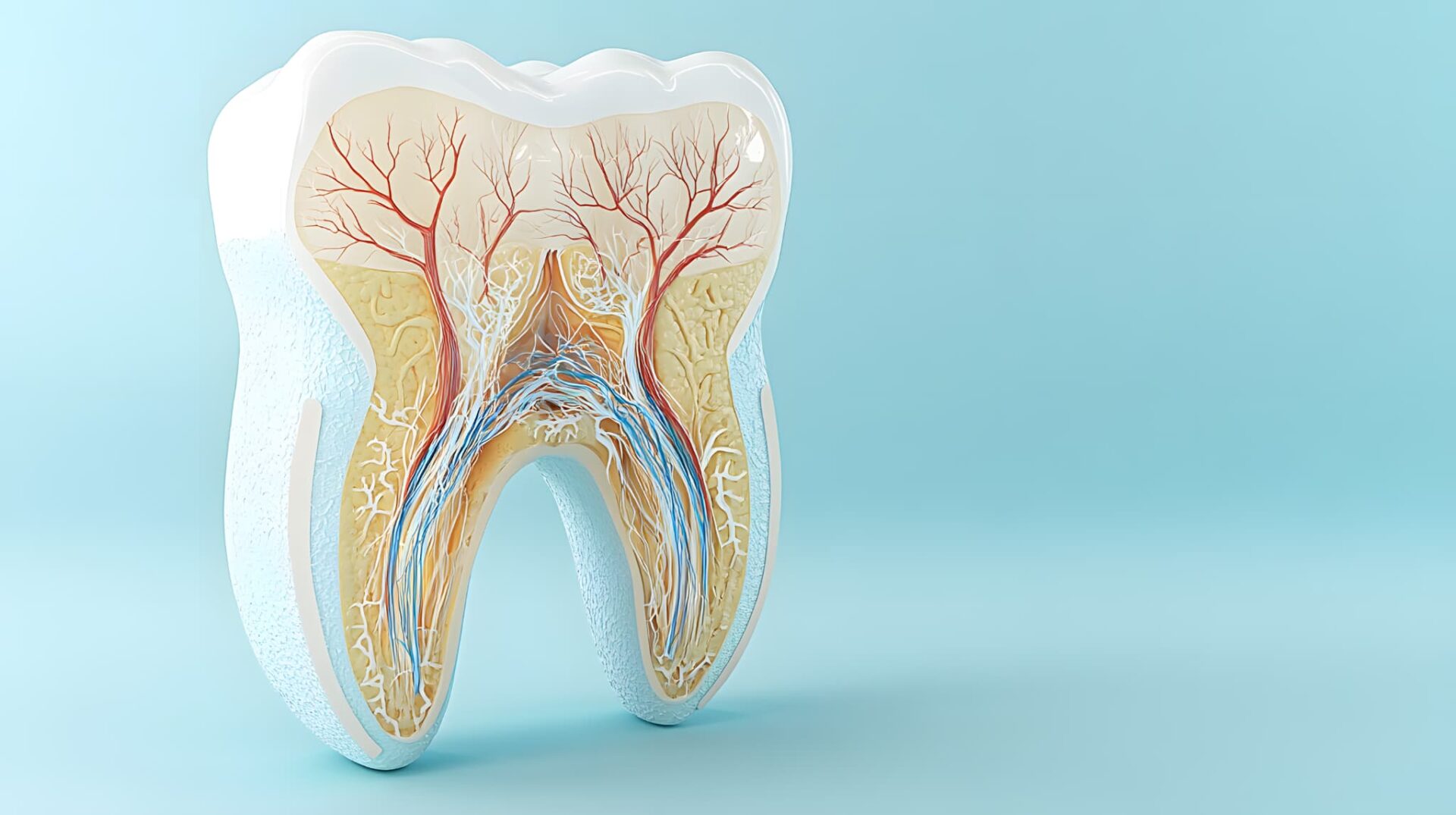 歯の神経のイメージ