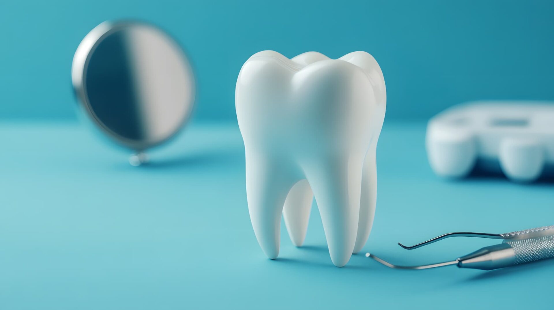 PMTCで綺麗になった歯のイメージ