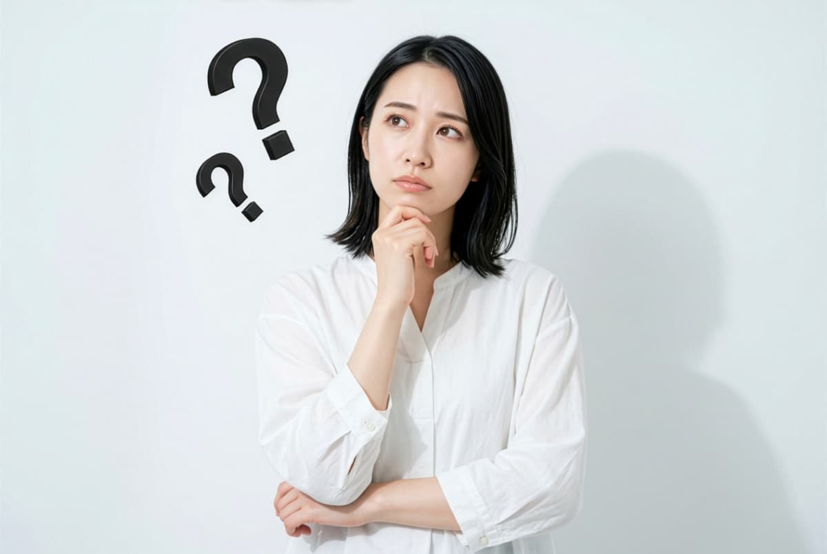 歯の寿命について考える女性